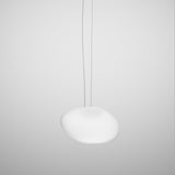 Neochic Pendant By Vistosi, Size: Small, Finish: White/Nickel, , | Casa Di Luce Lighting