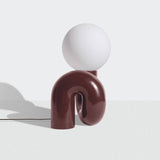 Neotenic Table Lamp By Petite Friture, Size: Large, Finish: Cherry