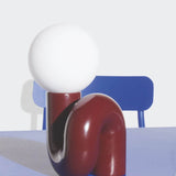 Neotenic Table Lamp By Petite Friture, Size: Small, Finish: Cherry