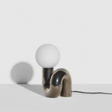 Neotenic Table Lamp By Petite Friture, Size: Small, Finish: Platinum, , | Casa Di Luce Lighting
