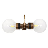 Ness Wall Light - Antique Brass