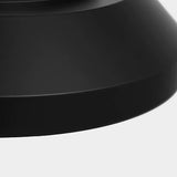 Nevado Flush Mount Midnight Black By Generation Lighting - Detailed View2