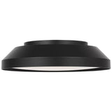 Nevado Flush Mount Midnight Black By Generation Lighting