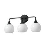 Neve Bath Vanity Light Black by Maxim Lighting