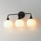 Neve Bath Vanity Light Black by Maxim Lighting