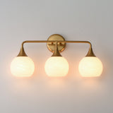 Neve Bath Vanity Light Natural Aged Brass by Maxim Lighting