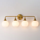 Neve Bath Vanity Light Natural Aged Brass by Maxim Lighting