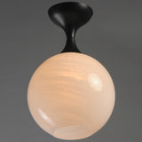 Neve Flush Mount Black By Maxim Lighting - Lifestyle View2