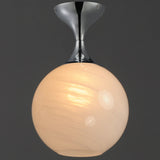 Neve Flush Mount Polished Chrome By Maxim Lighting - Lifestyle View2