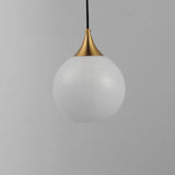 Neve Pendant Natural Aged Brass by Maxim Lighting