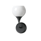 Neve Scone Wall Sconce Black by Maxim Lighting