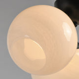 Neve Semi Flush Mount Black By Maxim Lighting - Detailed View1