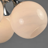 Neve Semi Flush Mount Polished Chrome By Maxim Lighting - Detailed View1