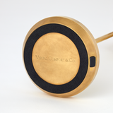 Nevis Accent Rechargeable Table Lamp Natural Brass By Visual Comfort Modern Base View