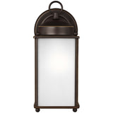 New Castle Outdoor Wall Lantern Antique Bronze By Generation Lighting