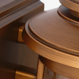 Newport Lantern Extra Small Natural Copper By Visual Comfort Studio Detailed View