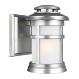 Newport Lantern Extra Small Painted Brushed Steel By Visual Comfort Studio