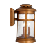 Newport Lantern Extra Medium Natural Copper By Visual Comfort Studio Side View