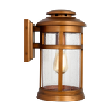 Newport Lantern Extra Small Natural Copper By Visual Comfort Studio Side View
