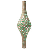 Nikau Pendant Light Aqua By David Trubridge