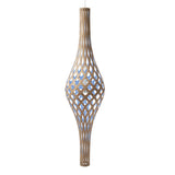 Nikau Pendant Light Bamboo Blue By David Trubridge