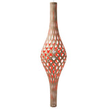 Nikau Pendant Light Bamboo Red By David Trubridge