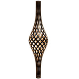 Nikau Pendant Light Black Bamboo By David Trubridge