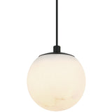 Nikini Pendant Light Matte Black By Matteo - Front View