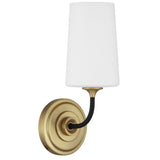 Niles 1 Light Sconce By Crystorama- Side View