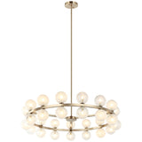 Nimbus Chandelier Small Champange Gold By Matteo