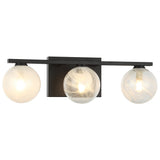 Nimbus Vanity Light 3 Lights Black By Matteo