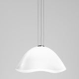 Ninfea Pendant Light By Vistosi, Size: Large, Finish: Glossy Chrome, , | Casa Di Luce Lighting
