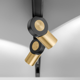 Nino Track By Zava Luce, Finish: Matte Black