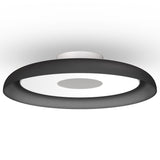 Nivel Flush Mount Medium Black By Pablo
