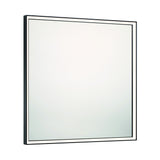 Nixon LED Mirror Black 36 Inch By Eurofase Side View