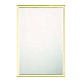 Nixon LED Mirror Gold 24 Inch By Eurofase