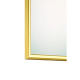Nixon LED Mirror Gold 32 Inch By Eurofase Detailed View