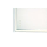 Nixon LED Mirror Silver 24 Inch By Eurofase Detailed View