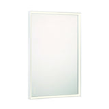 Nixon LED Mirror Silver 24 Inch By Eurofase Side View