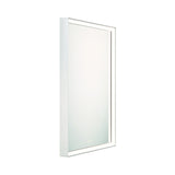 Nixon LED Mirror Silver 32 Inch By Eurofase Side View