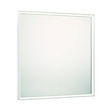 Nixon LED Mirror Silver 36 Inch By Eurofase Side View