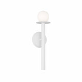 Nodes 1 Light Wall Sconce by Visual Comfort Studio - Matte White