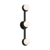 Nodes Vanity Light Large Midnight Black By Visual Comfort Studio