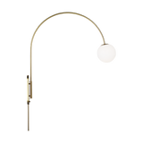 Noemie Wall Sconce Burnished Brass Large By Visual Comfort Studio Side View 1