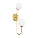 Noemie Wall Sconce Burnished Brass Medium By Visual Comfort Studio Side View