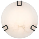 Noga Ceiling Light 16 Inch Black By Eurofase - Down View