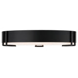 Noga Ceiling Light 16 Inch Black By Eurofase - Side View2