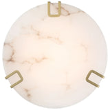 Noga Ceiling Light 16 Inch Gold By Eurofase - Down View