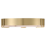 Noga Ceiling Light 16 Inch Gold By Eurofase - Side View2