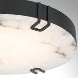 Noga Ceiling Light 22 Inch Black By Eurofase - Detailed View